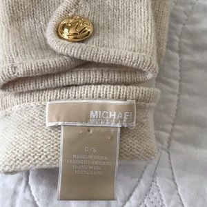 MICHAEL Michael Kors Accessories - Michael Kors Fingerless Gloves w MK Gold Buttons MICHAEL Michael Kors Accessories - Michael Kors Fingerless Gloves w MK Gold Buttons